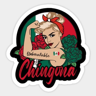 Chingona Sticker